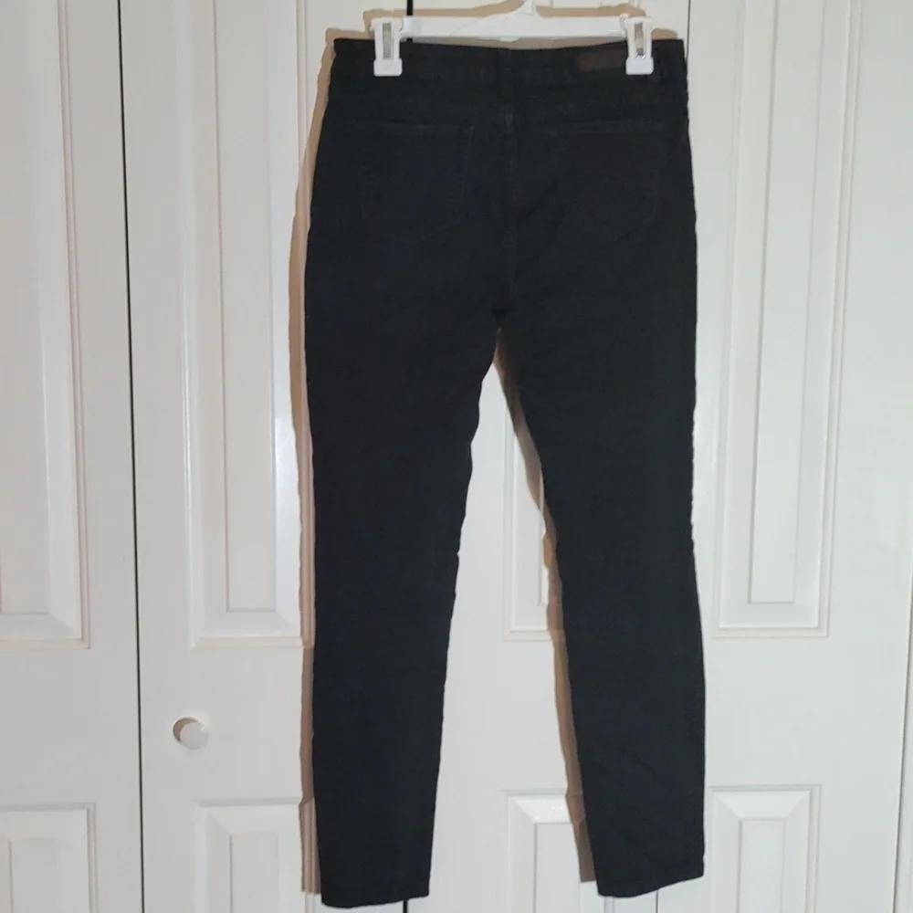 Blue Age Denim black destructed jeans size 11 leggings jeggings